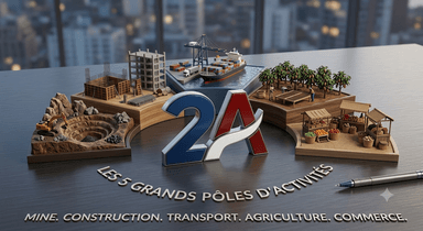 Logo officiel 2A SARL